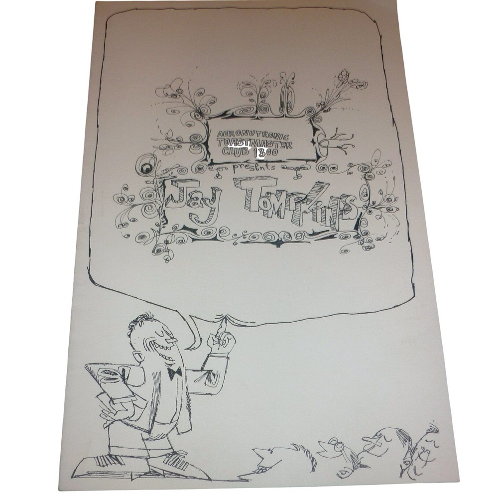 Vintage Philco Ford Aeronutronic Toastmasters Jay‎ Tompkins Program